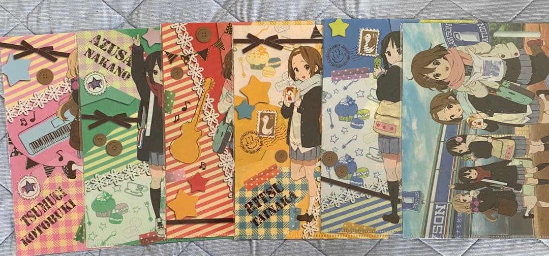 けいおん　k-on クリアファイル　グッズ　ローソン