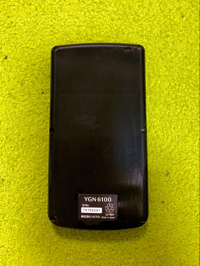 【60%引き】ゴルフナビ　ユピテルYGN6100 大画面タッチパネル　高低差OK