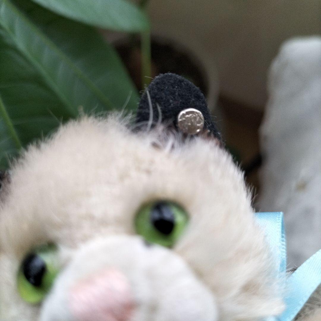 ビンテージ　シュタイフ　GUSSY　キャット　猫　②