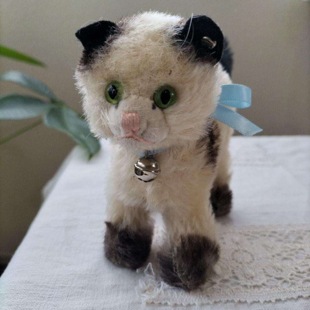 ビンテージ　シュタイフ　GUSSY　キャット　猫　②
