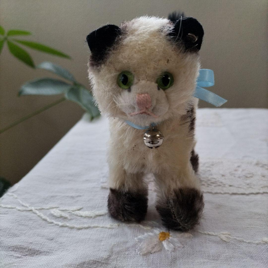 ビンテージ　シュタイフ　GUSSY　キャット　猫　②