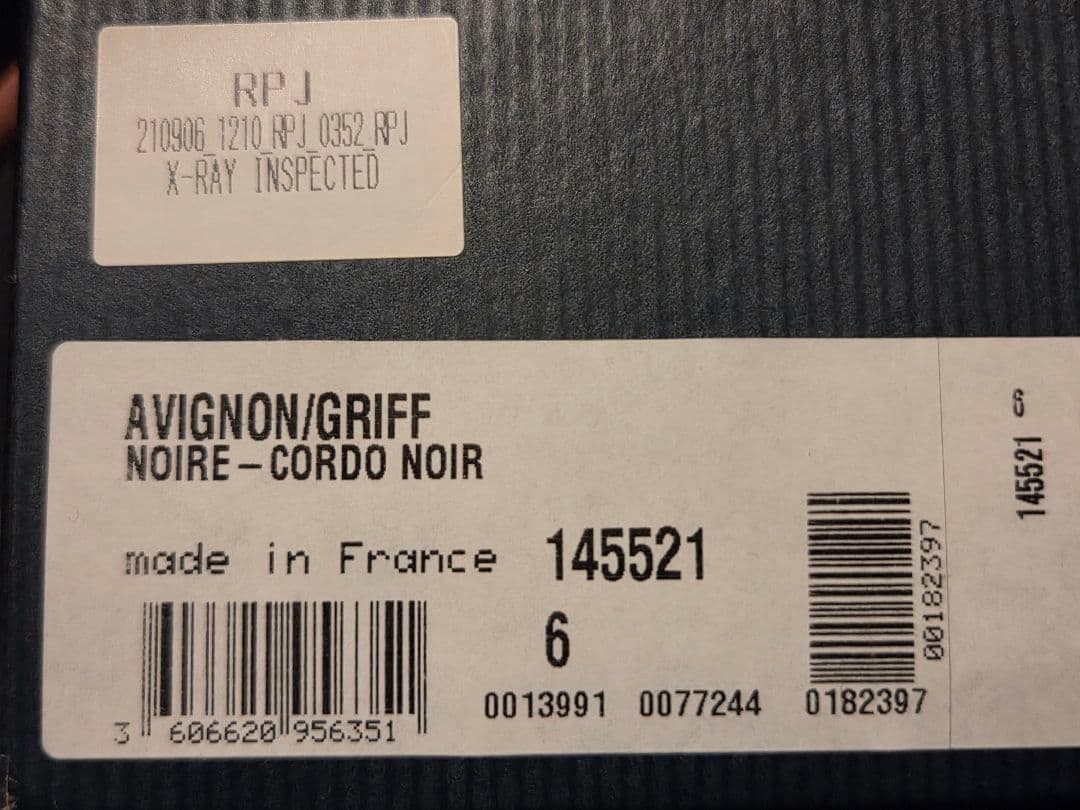 【希少】Paraboot / AVIGNON / コードバン / サイズ 6