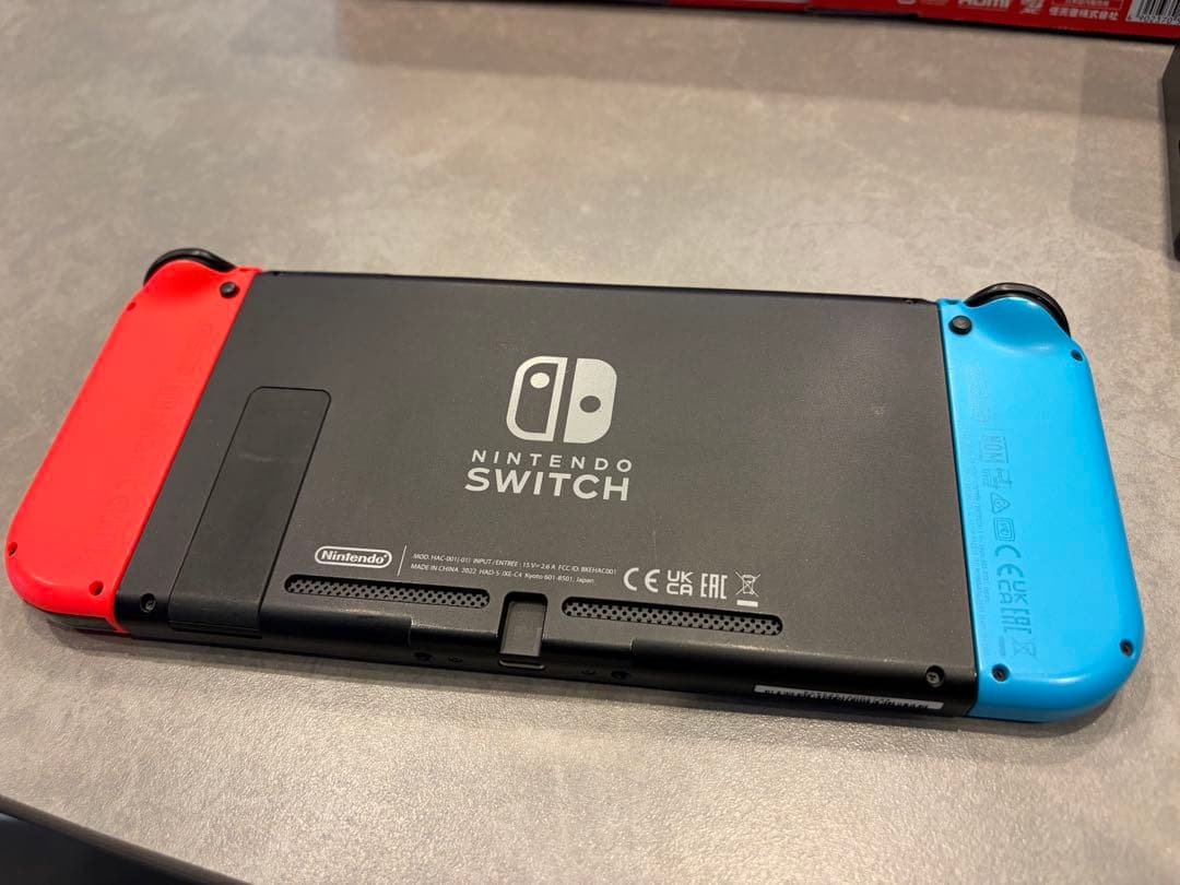 Nintendo Switch 青/赤 本体 + 付属品