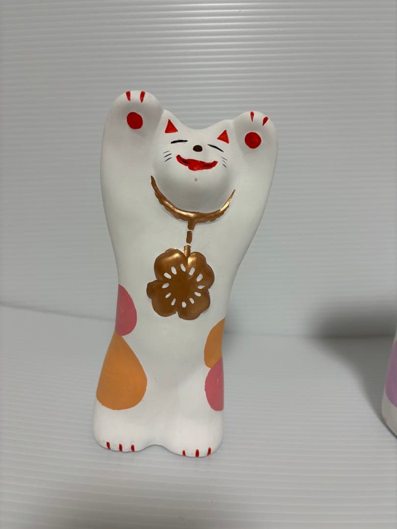 輪葉葉　招き猫　金銀銅メダル