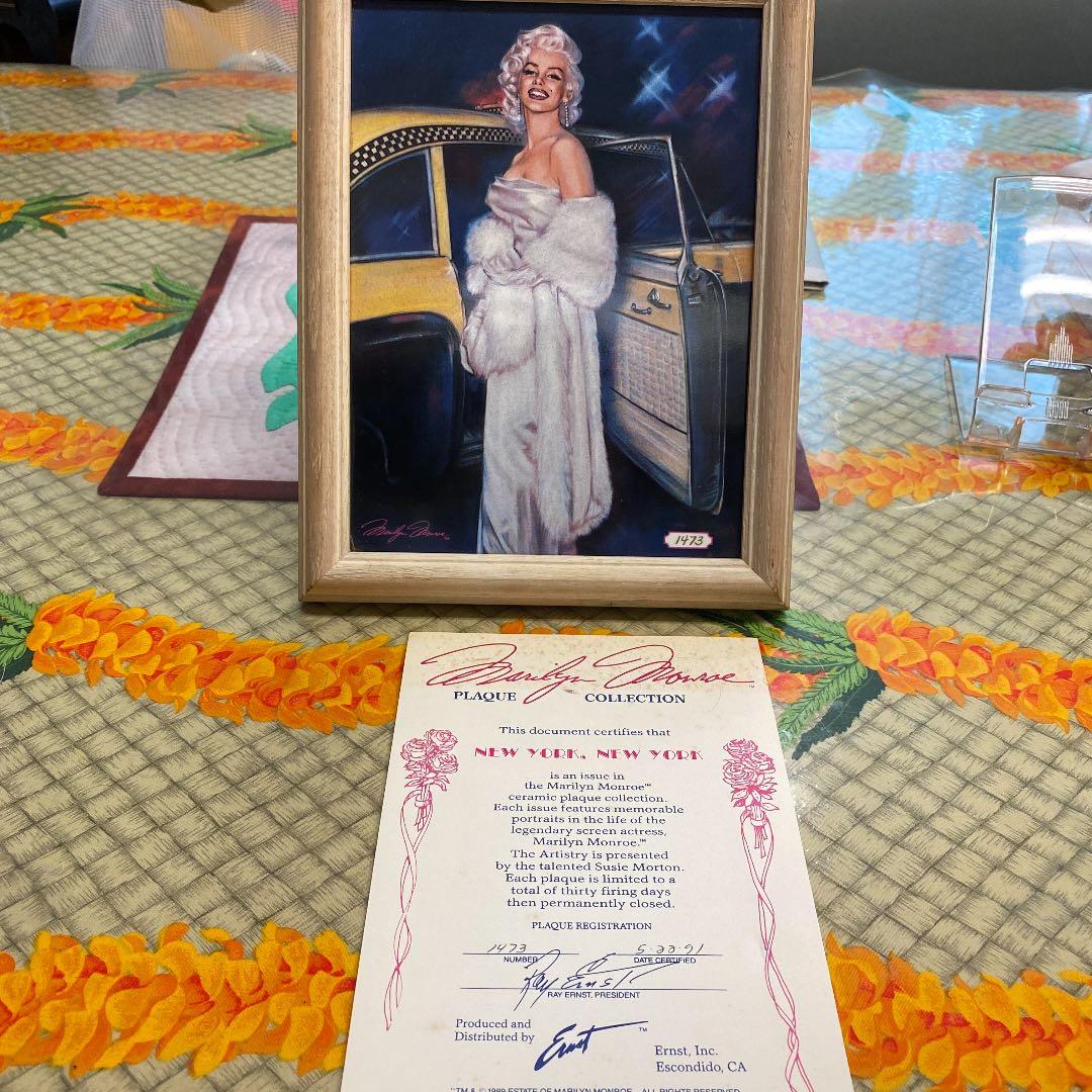 マリリン　モンロー陶磁器　プラーク『飾り額』コレクション