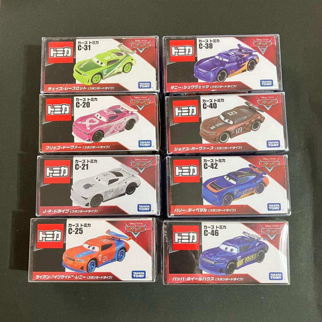 タカラトミートミカカーズ　次世代レーサー・スタンダードタイプ全８台
