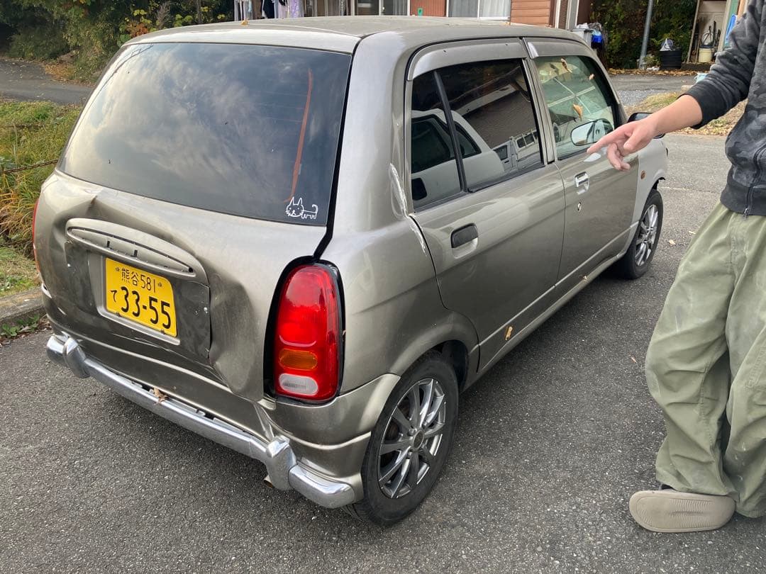 車検R8/4月　JB64ジムニー顔のようなL700Sミラジーノ雪ドリ　ミサイル