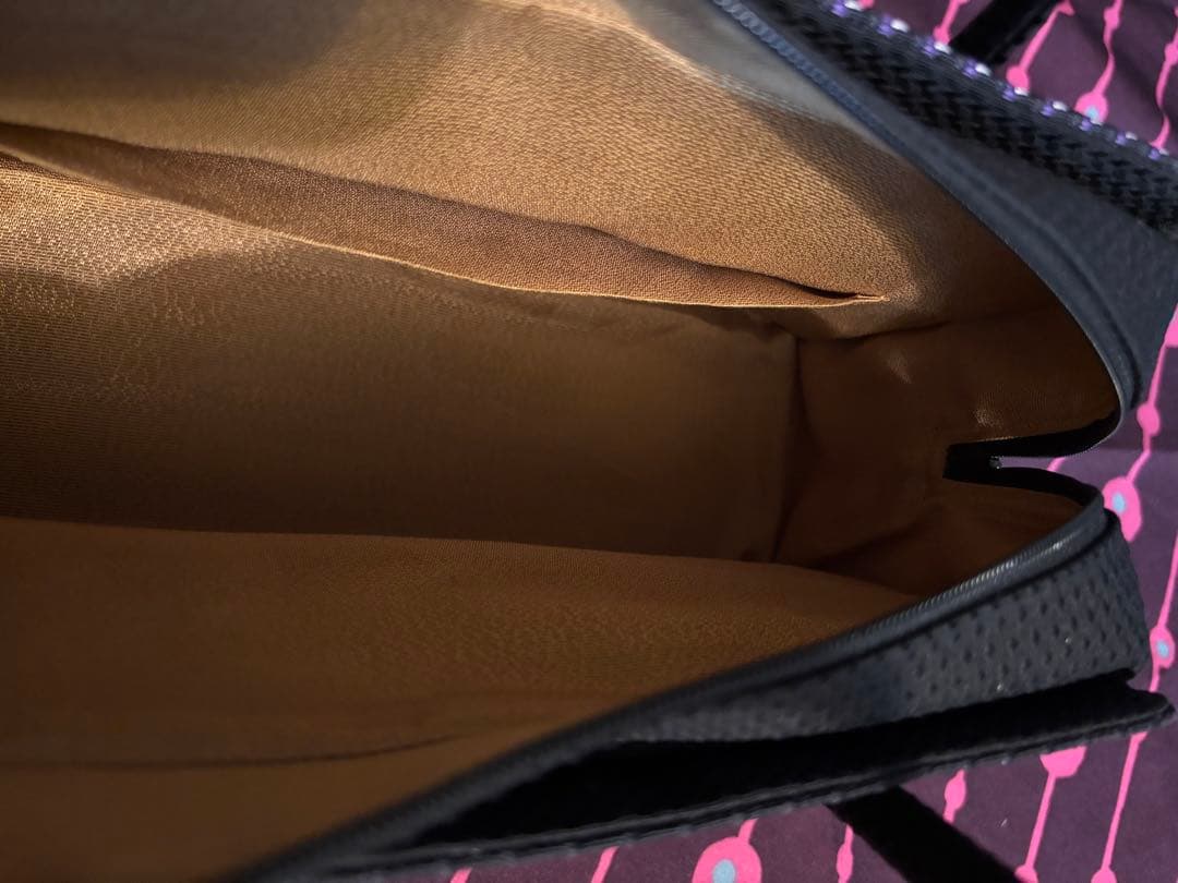 【新品購入 1度撮影のため使用 込 匿】利休バッグ 博多織 誠之輔 琥珀織 黒