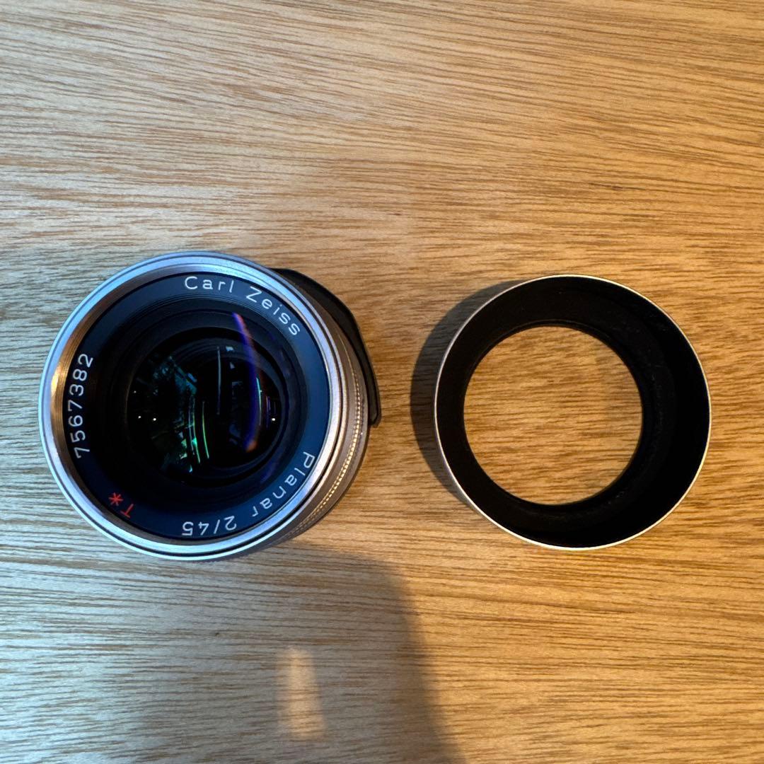 フィルムカメラ CONTAX G1 + Planar F2/45 + Biogon F2/28