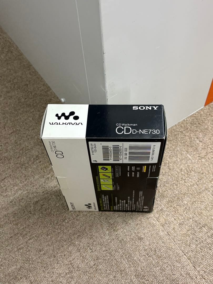 【ほぼ新品】SONY ソニー CD D-NE730 MP3 再生 動作品 純正品