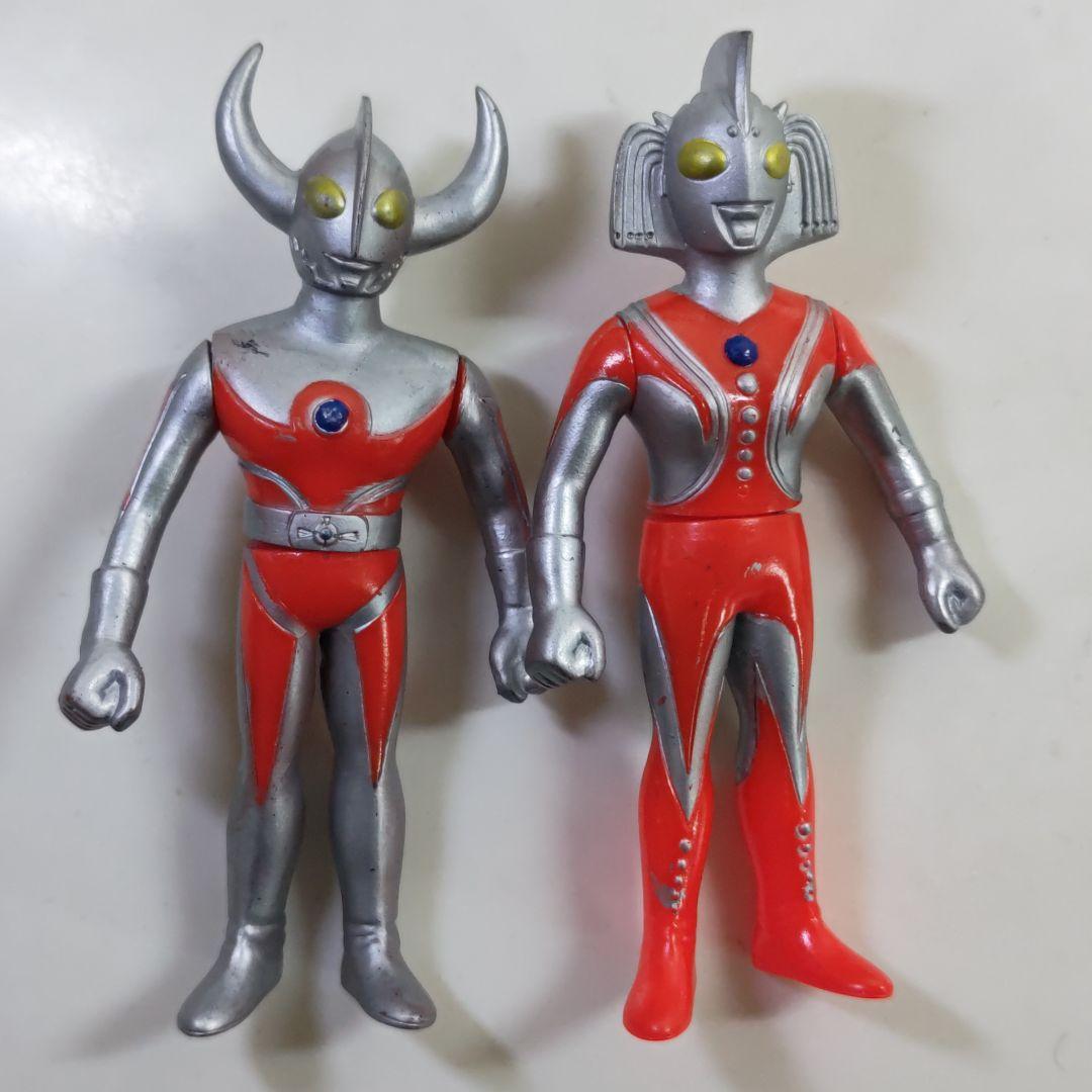 ポピー「ウルトラマン」ミニソフビ・ウルトラマンファミリー１１（中古・１９７８年）