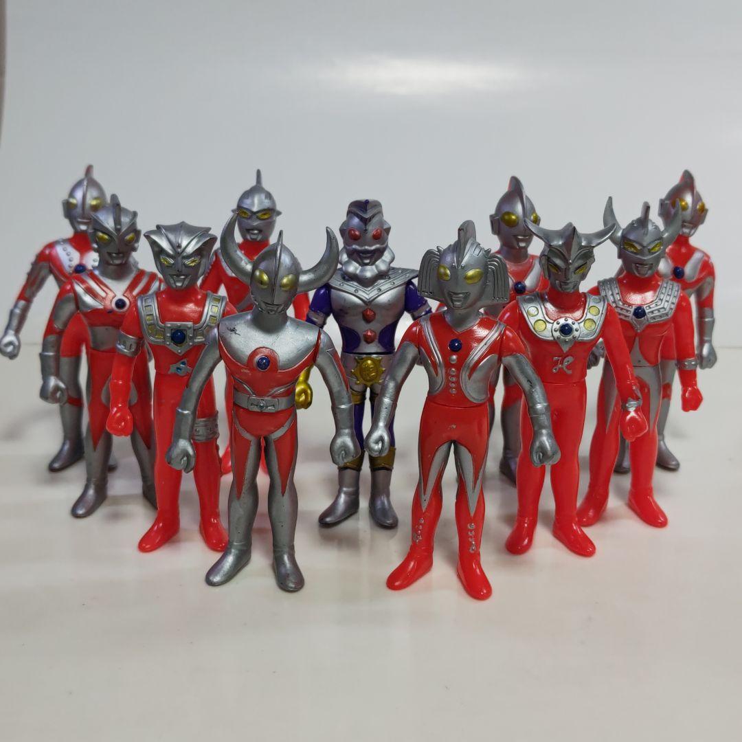 ポピー「ウルトラマン」ミニソフビ・ウルトラマンファミリー１１（中古・１９７８年）