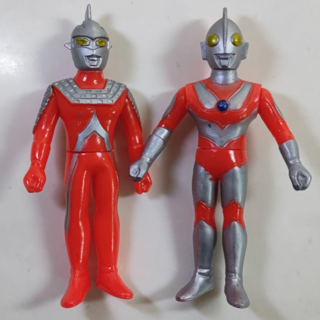 ポピー「ウルトラマン」ミニソフビ・ウルトラマンファミリー１１（中古・１９７８年）