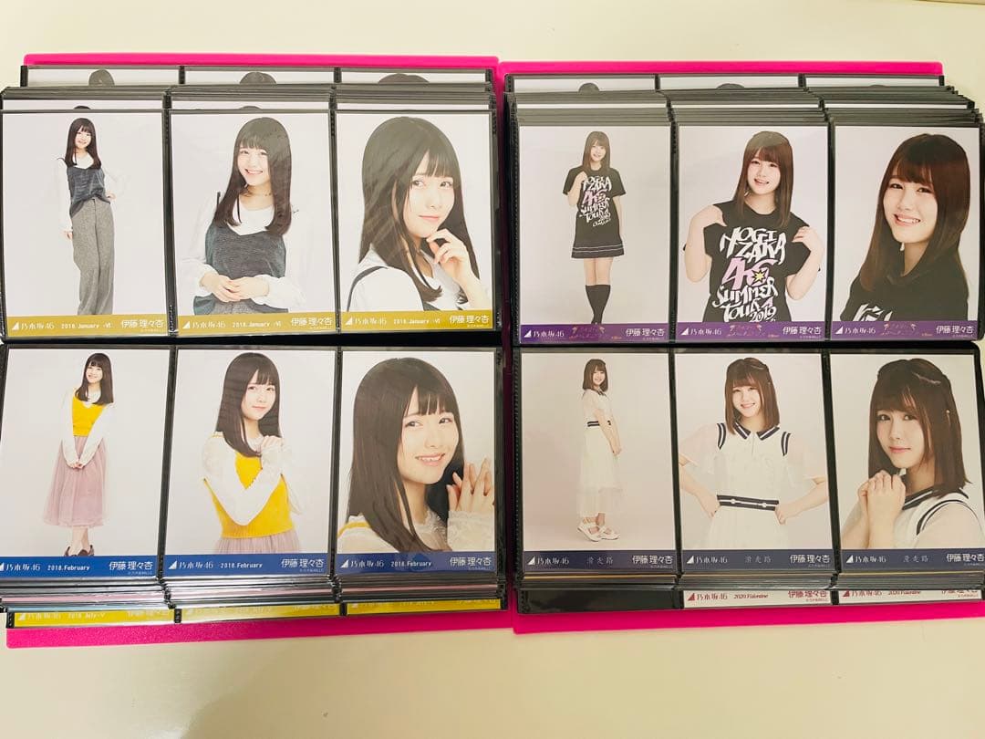 乃木坂46 生写真 伊藤理々杏 初期フルコンプ 高レート 楽曲衣装 バスラ 全ツ