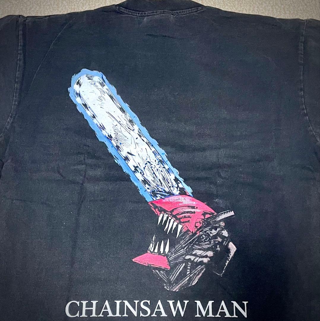 L*g様 希少　チェンソーマン　Tシャツ　デンジ　アニメ　ヴィンテージ　漫画　ポ