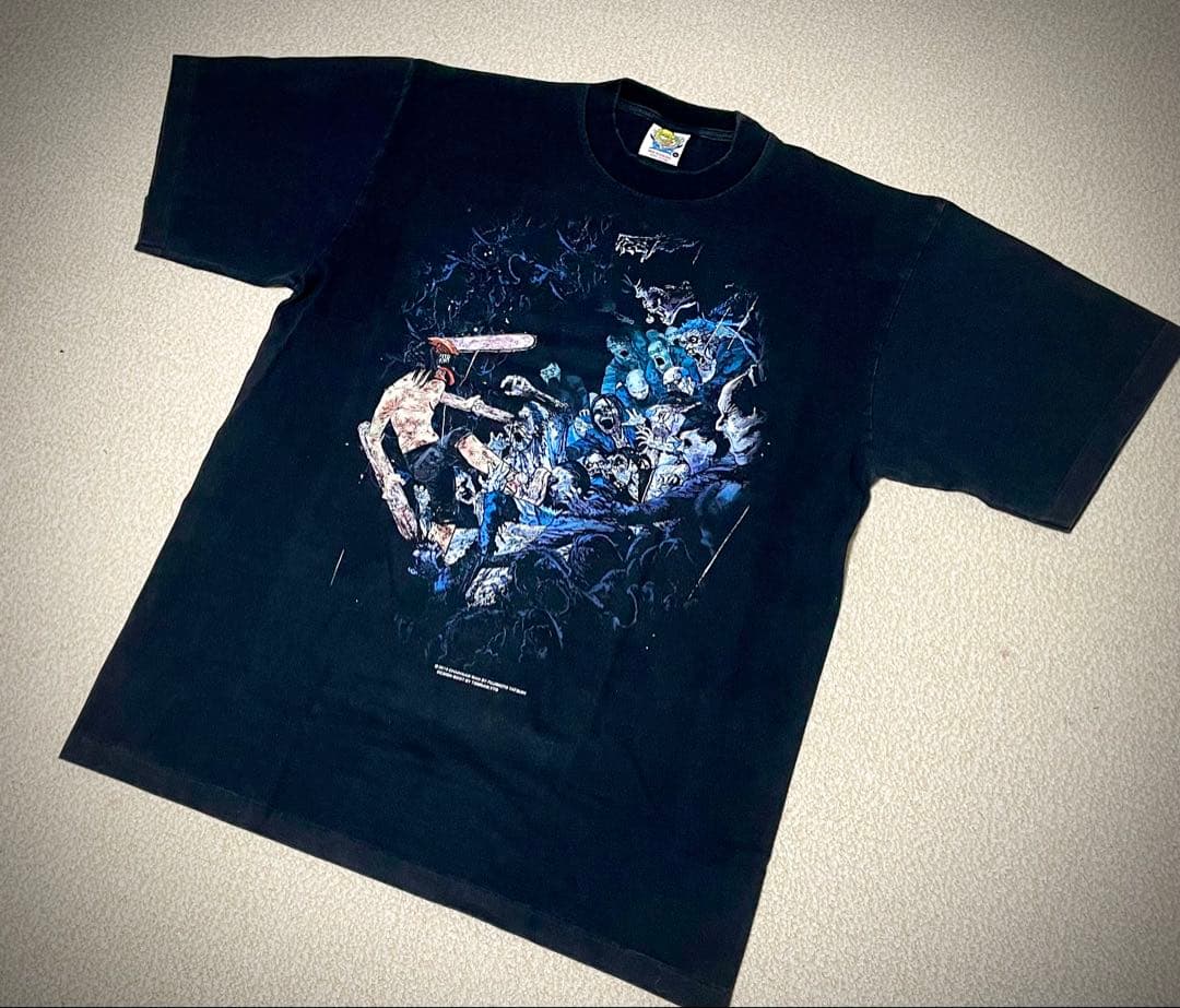 L*g様 希少　チェンソーマン　Tシャツ　デンジ　アニメ　ヴィンテージ　漫画　ポ