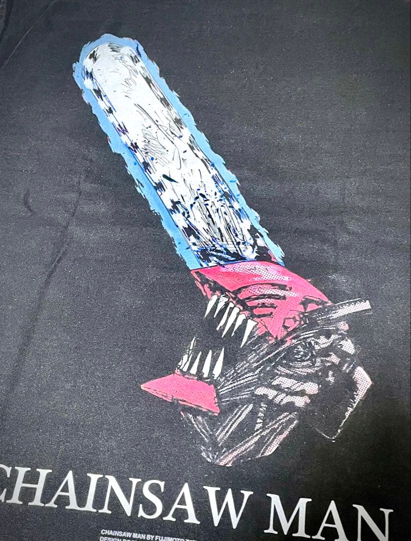 L*g様 希少　チェンソーマン　Tシャツ　デンジ　アニメ　ヴィンテージ　漫画　ポ