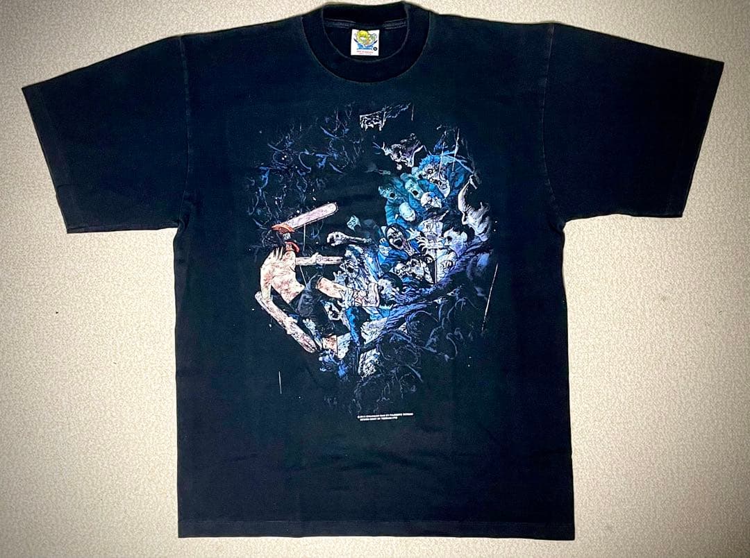 L*g様 希少　チェンソーマン　Tシャツ　デンジ　アニメ　ヴィンテージ　漫画　ポ