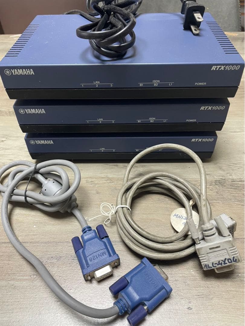 YAMAHA RTX1000 VPNルーター 3台セット 通電確認済み