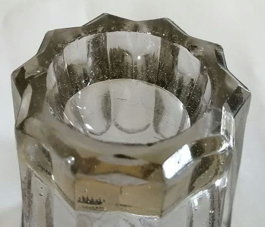 剣菊型吹き硝子コップ