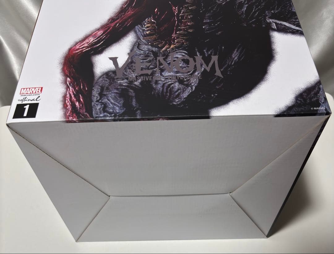 MARVEL ソフビナル ヴェノム ver.1 ヘッドパーツ付き 新品未開封品