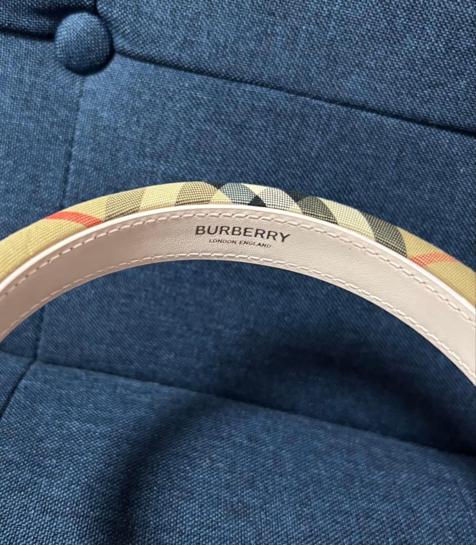 【正規品★BURBERRY】カチューシャ ギャランティカードあり