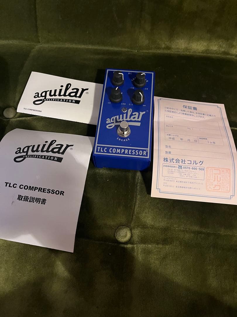 aguilar TLC COMPRESSOR ギターエフェクター