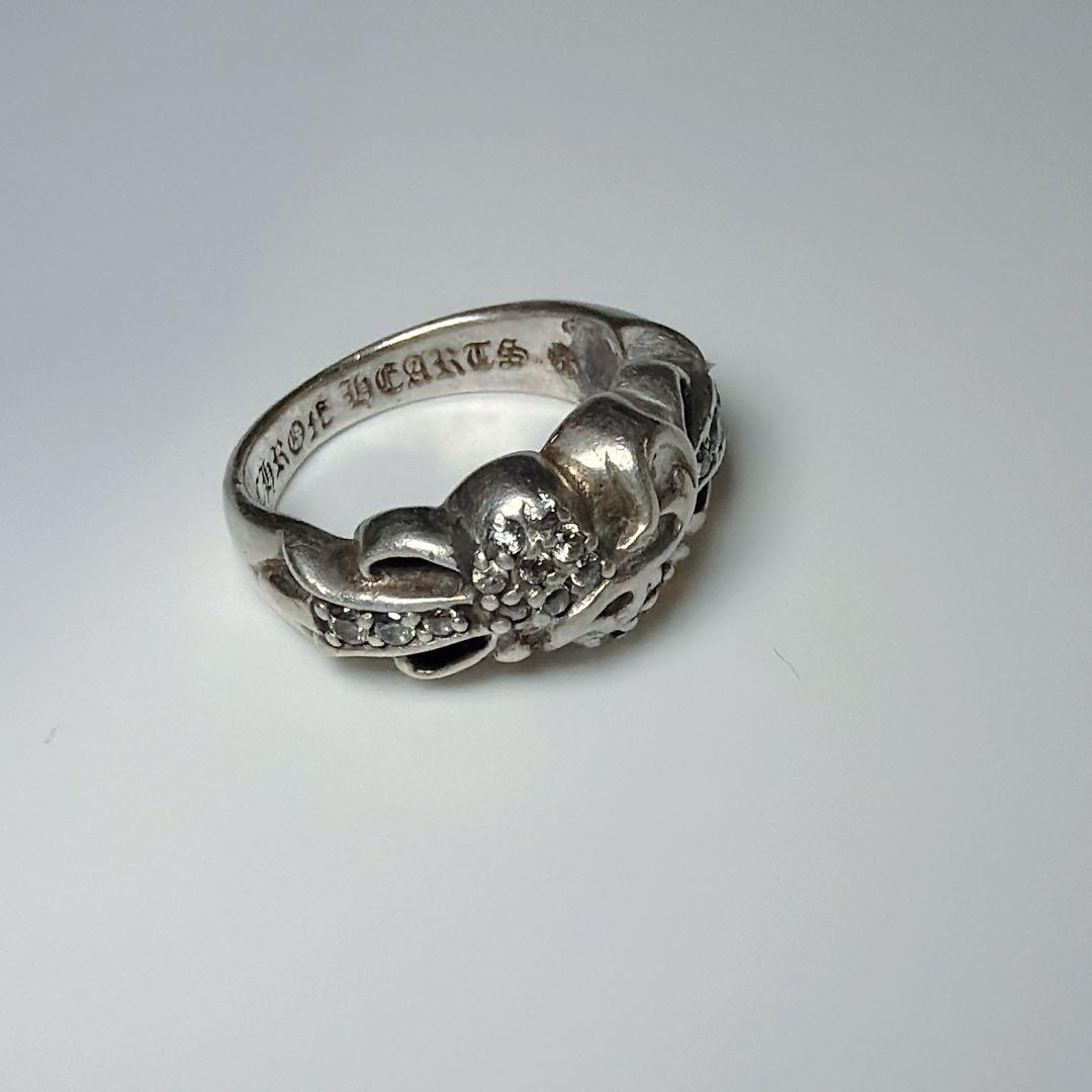 クロムハーツ　フローラル　ハートリング　17号