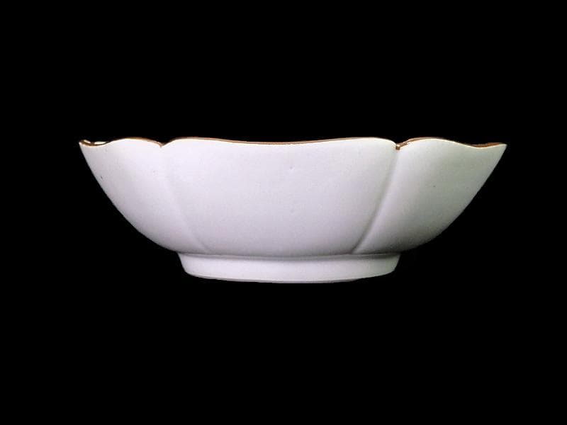 大聖寺伊万里　色絵　芙蓉の図　膾皿　F041AS-CQv