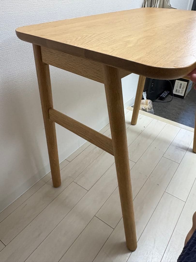 美品】ACTUS リピアオーク材デスク 学習机 テーブル アクタス RIPIA