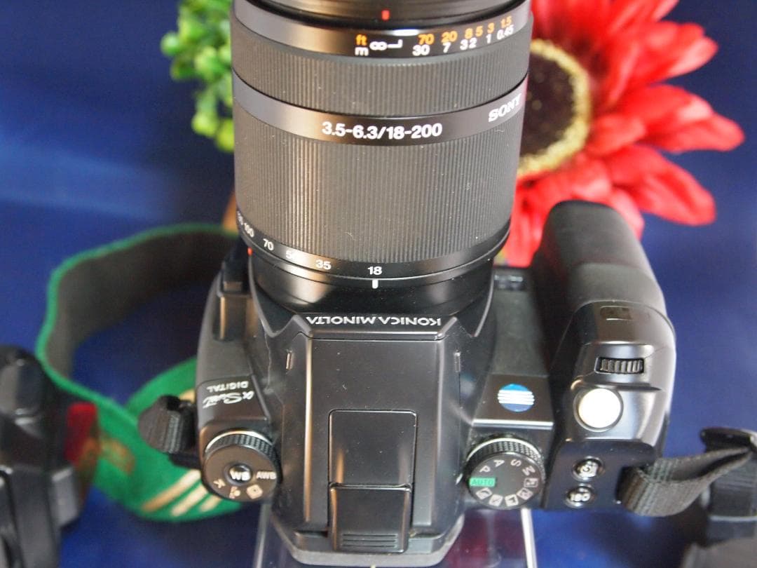 コニカミノルタ　αSweet　　SONY18-200ｍ　　ぶつ撮りストロボ2