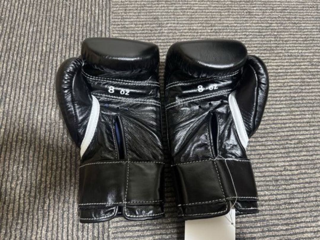 〔ウイニング〕Winningマジックテープ ボクシンググローブ 8oz ブラック