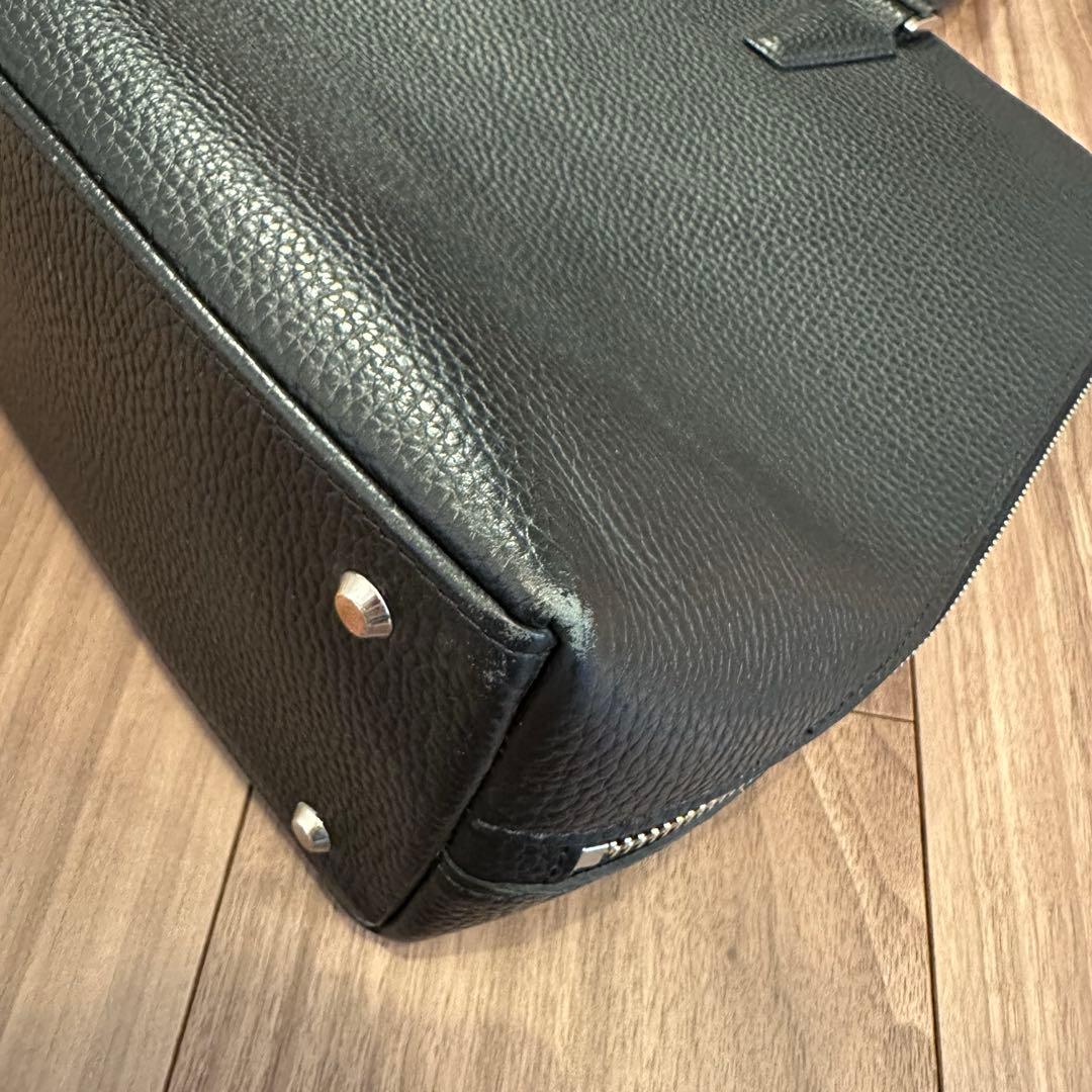 UNITEDARROWSレザーラウンドブリーフケース【定価39600円】