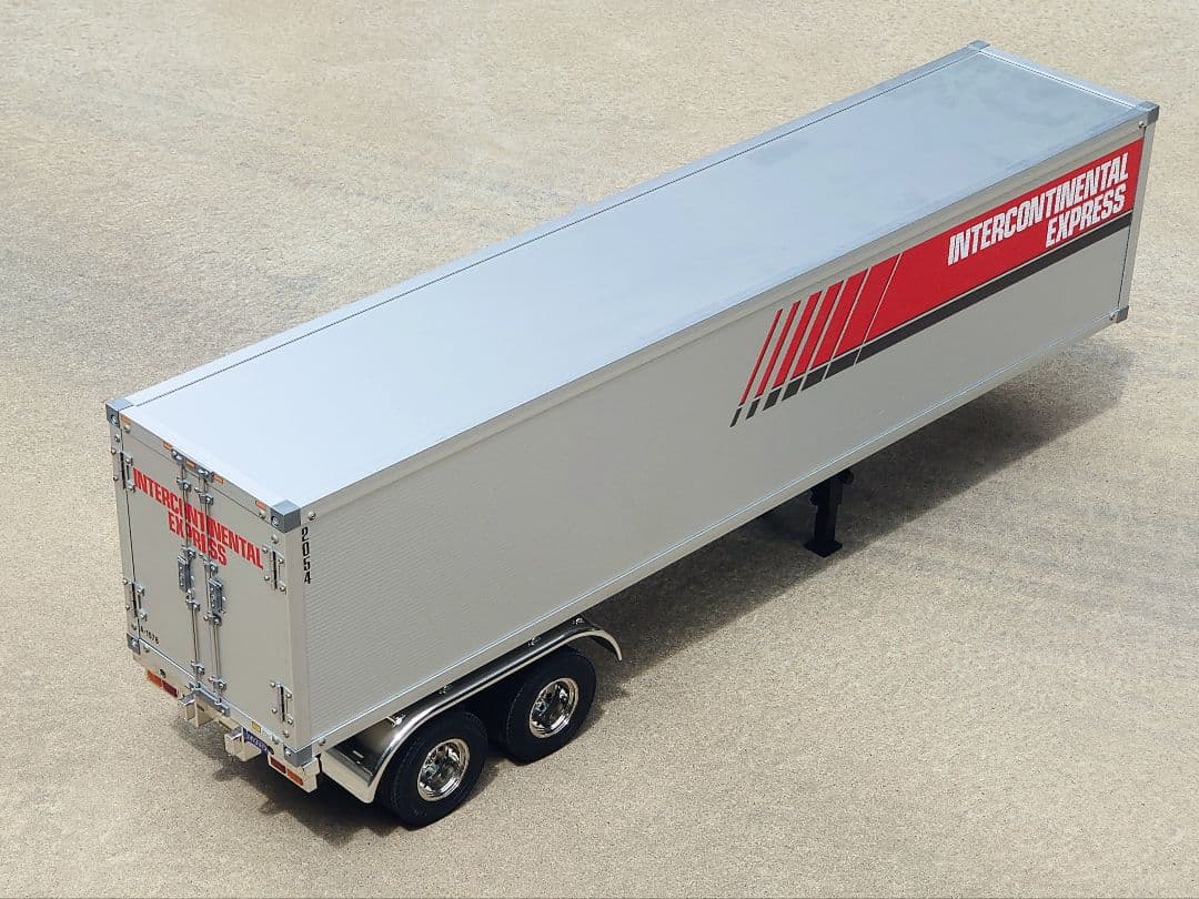 タミヤ トレーラートラック用 パネルバン セミトレーラー 美品