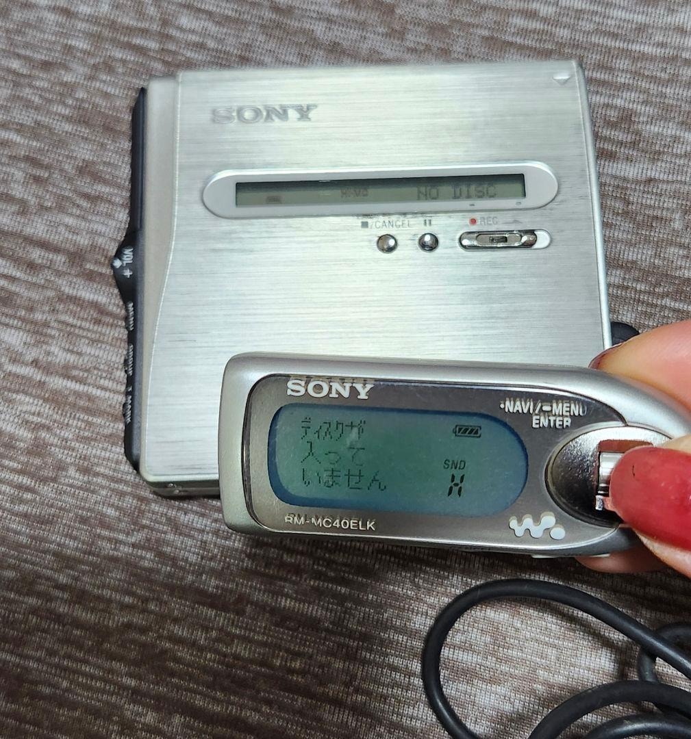 SONY HI-MD WALKMAN MZ-NH1ポータブルMDレコーダ