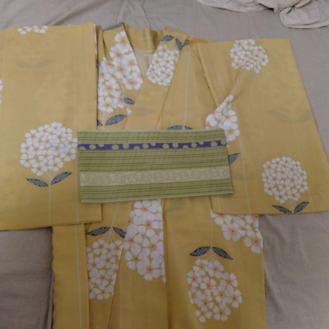 手縫い仕立ての浴衣(ポリエステル）