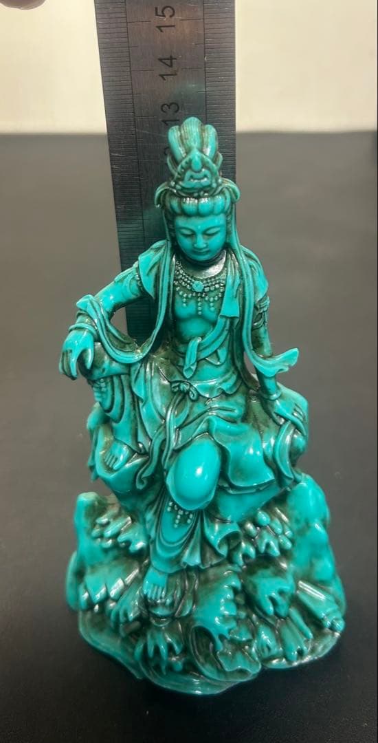 細工観音菩薩仏像　縁起物、開運、お守り、旧家蔵出し、骨董品、風水、古美術