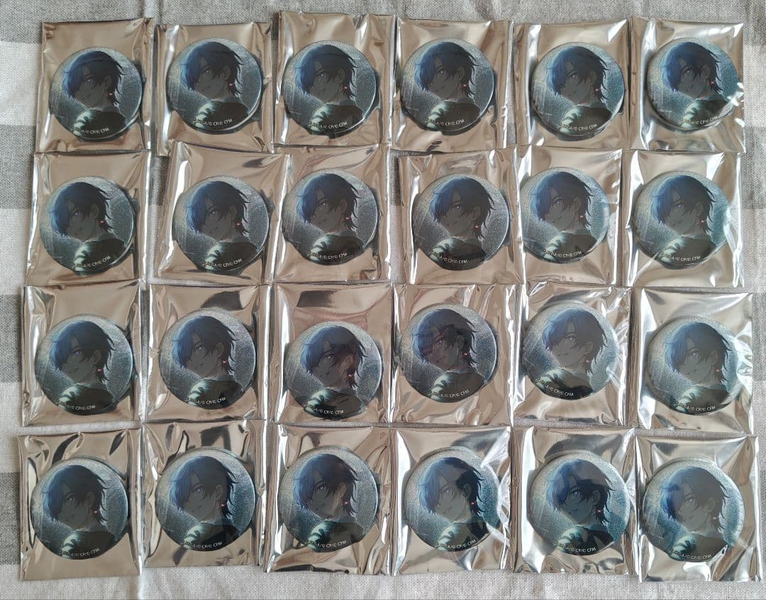 グリッター缶バッジ イベントイラストコレクション vol.28 C KAITO