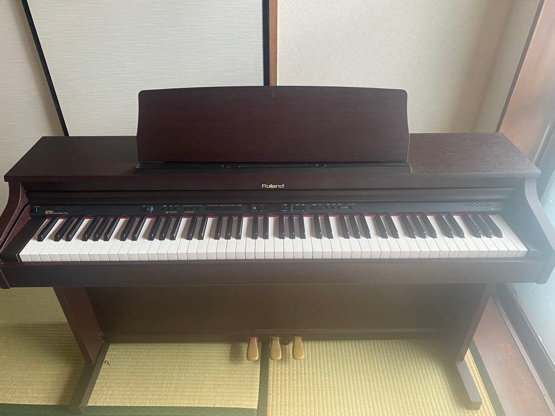 Roland デジタルピアノ 88鍵盤 ダークブラウン　08年製