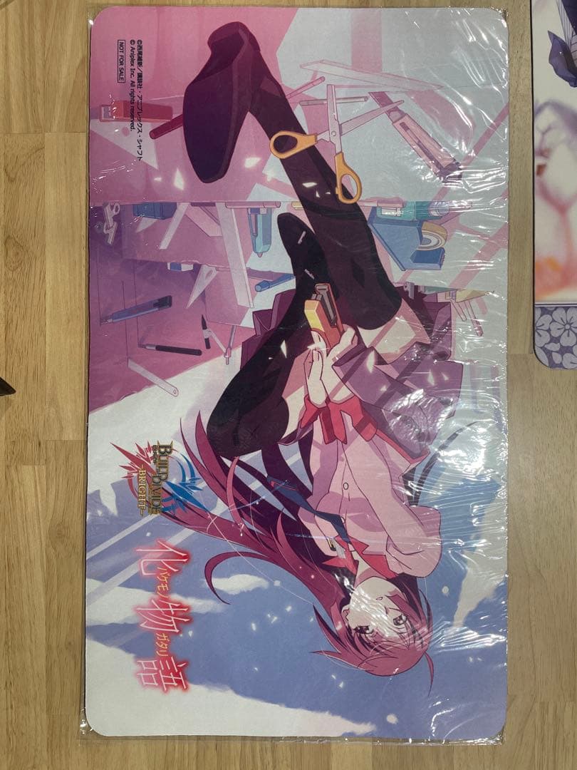 ビルディバイド　ブライトフェス　化物語　プレイマット