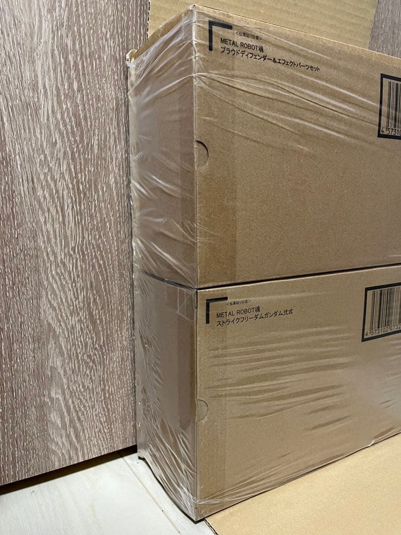 新品未開封メタルロボット魂 ストフリ弐式 ・プラウドディフェンダー・インジャ弐式