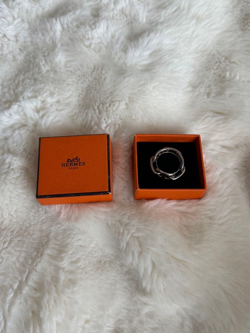 エルメス　HERMES シェーヌダンクル　スカーフリング