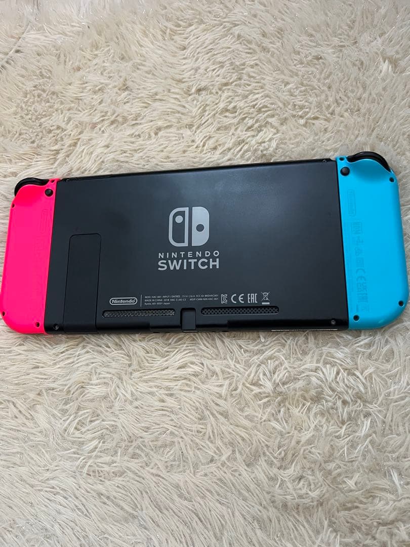 Nintendo Switch 本体とジョイコンのみです。