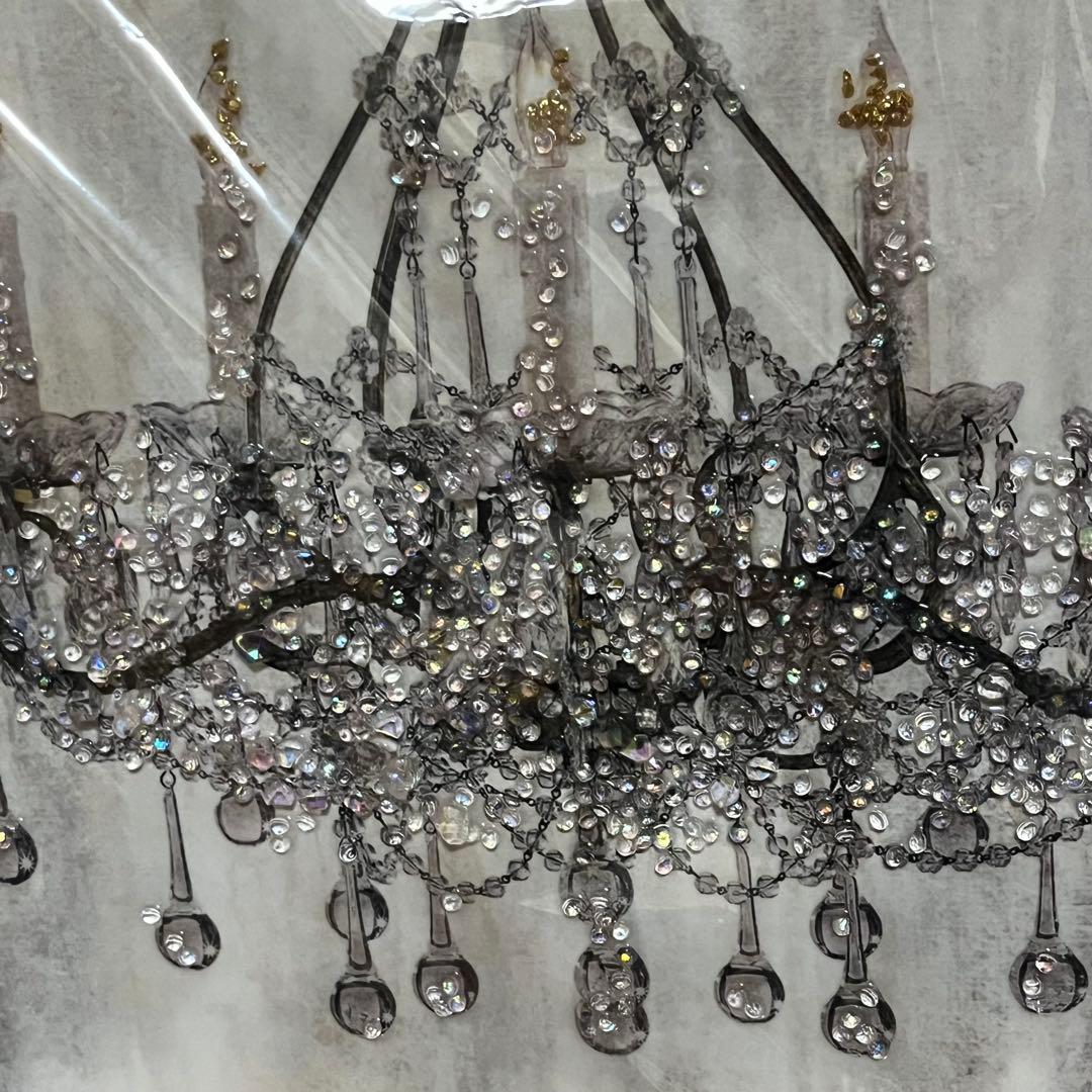 シャンデリア　クリスタルアート（クリスタルピクチャー）