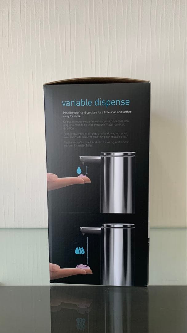 【新品送料込】今日まで5％割引中／simplehumanセンサー式ディスペンサー