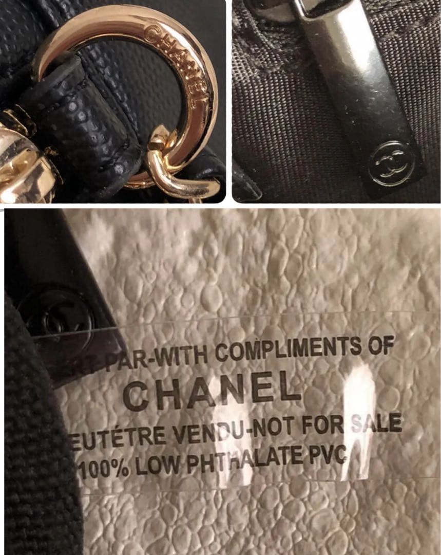 【新品未使用】CHANEL ブラック レザー ショルダーバッグ