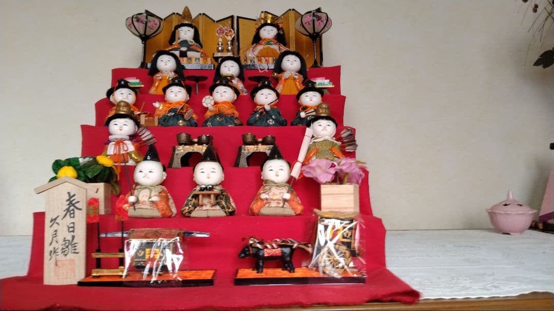 ゆ*ご様 ミニミニ雛人形セット