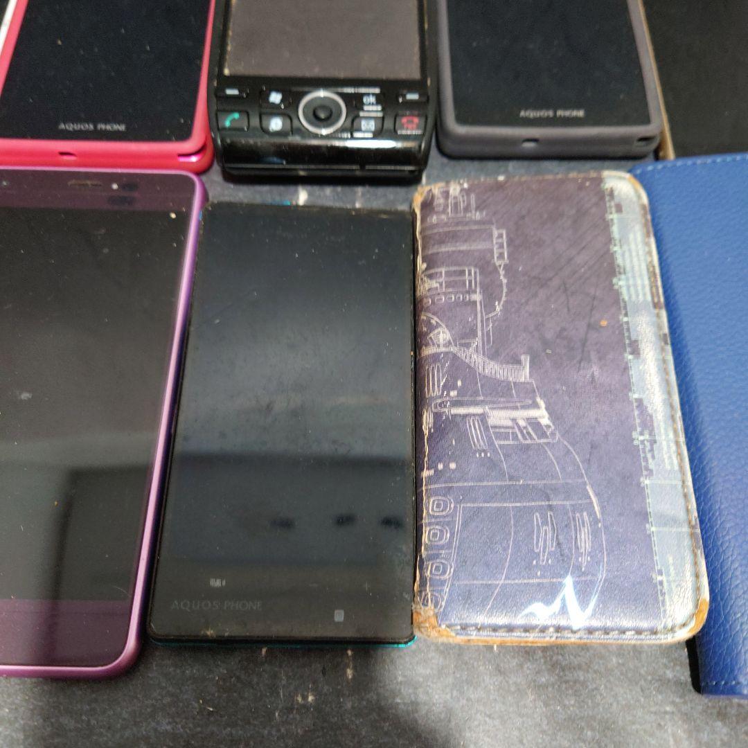 【sakura】①②ジャンク スマホ 現状渡し 部品取り 10個 まとめ