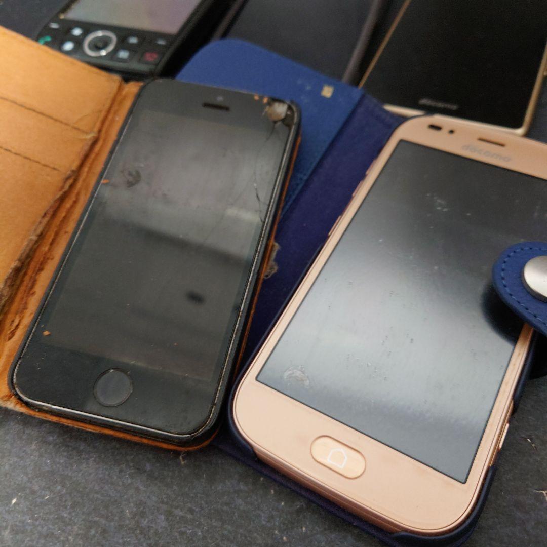 【sakura】①②ジャンク スマホ 現状渡し 部品取り 10個 まとめ