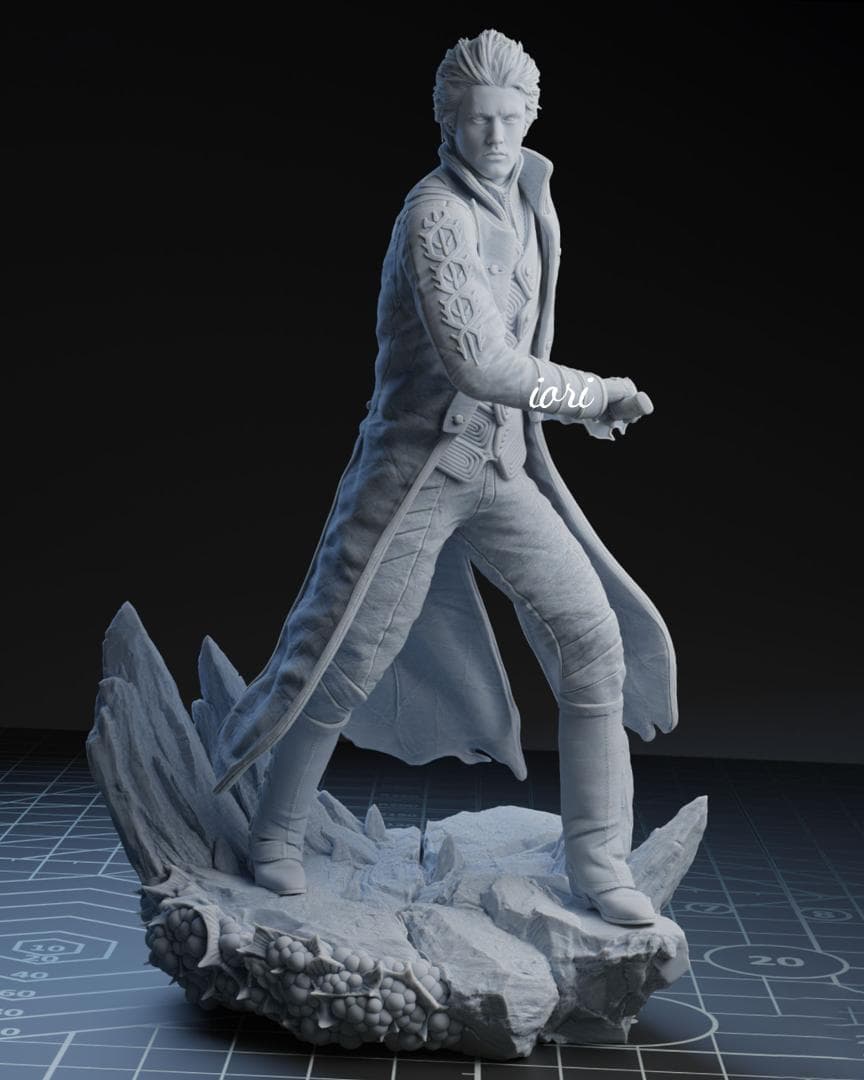 1/10　未塗装 未組立　フィギュア　ガレージキット 【 バージル 】